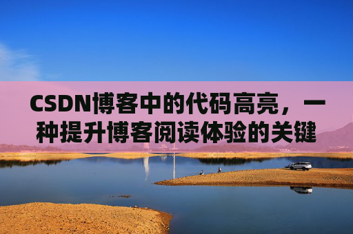 CSDN博客中的代码高亮,一种提升博客阅读体验的关键技术